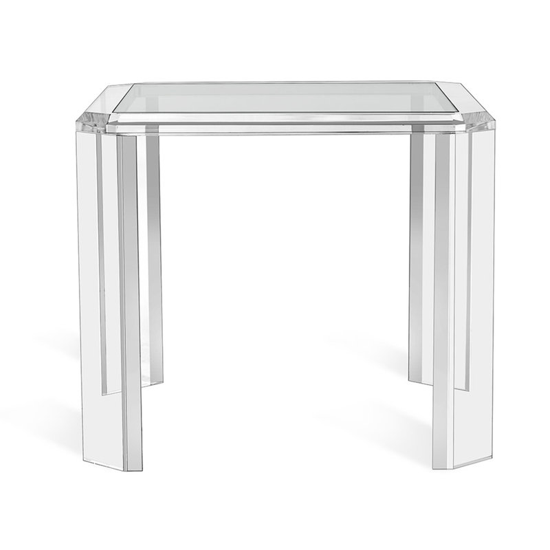 Alden Glass End Table