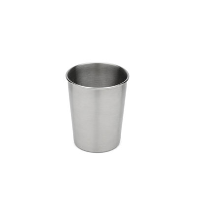 8 oz. Stainless Steel Drinking Glass Set