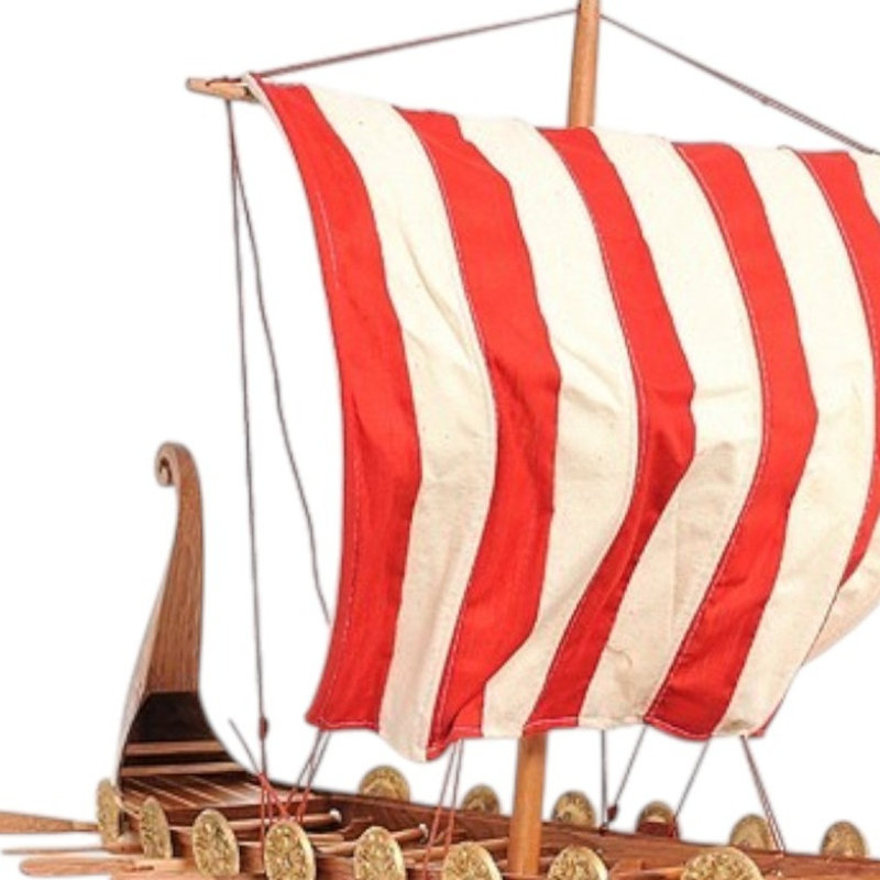 Maquette de grand bateau Drakkar Viking