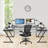 Humph L-Shaped Metal Base Writing Desk-84705838