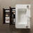 Durable Ceramic Glossy White Modern Vanity Bathroom Sink