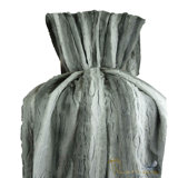 Thomas Collection® Grey And White Dreamy Soft Faux Fur Throw Blanket