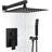 Complete Shower System with Rough-in Valve with 12 Inches Rain Shower Head-110974298