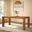 Modern 72" Rectangular Dining Table-2024531886