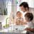 2 Handle 3 Hole Bathroom Faucet, Brushed Gold Finish, 360 Swivel Spout, Water Saving Design, Material, For Rv And Public System, Quick Installation