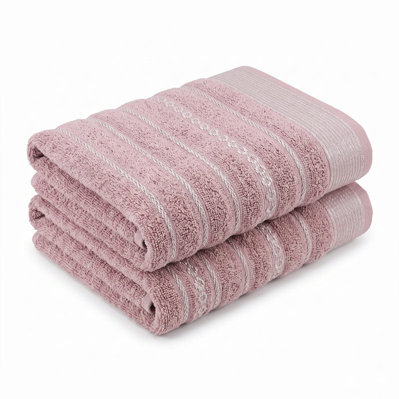 Ensemble de 2 serviettes en coton