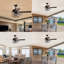 Ventilateur de plafond 52 po Zemple