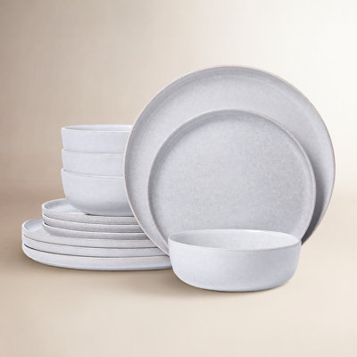 Stoneware Dinnerware Set - Service for 4