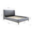 Lois Upholstered UK Double - DE 135 X 190 Cm Bed-1629185547