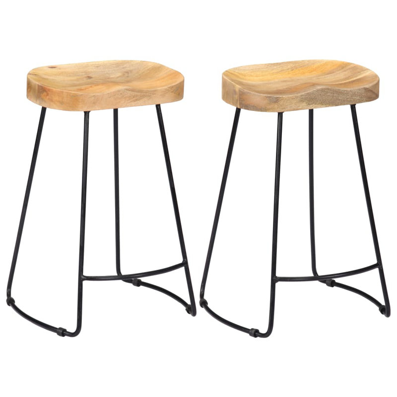 Fulbright Counter Stool, 45 x 40 x 62 cm, Light Brown