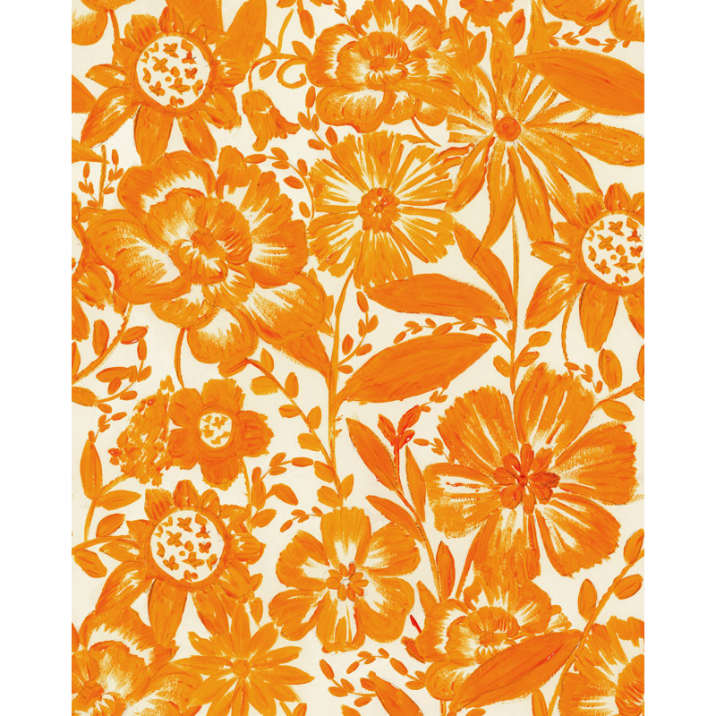 LUSH MONOCHROME Green, Orange/Tan
