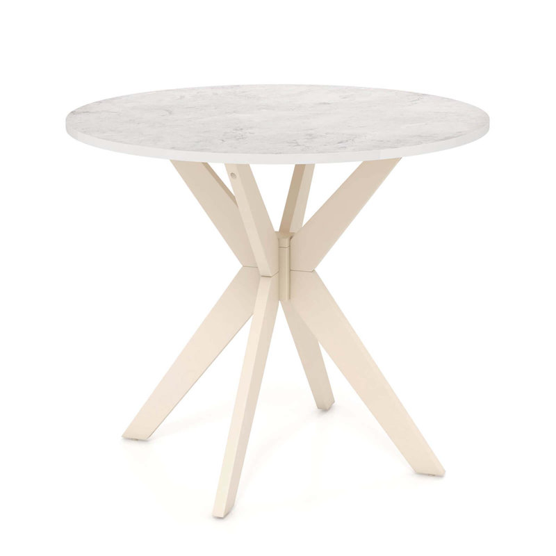 Anisty rond 36 po, Blanc