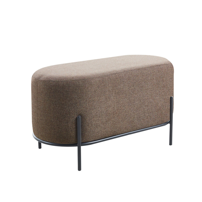 Banc Belbin, 16.73" H x 31.5" W x 14.96" D, Brun