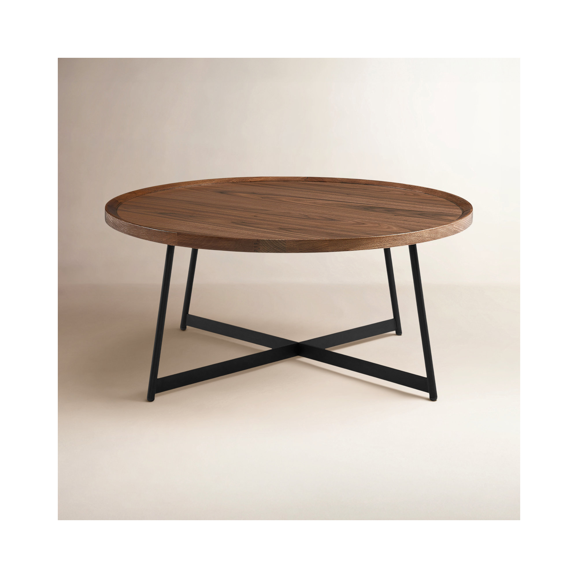 Xavier Coffee Table, American Walnut