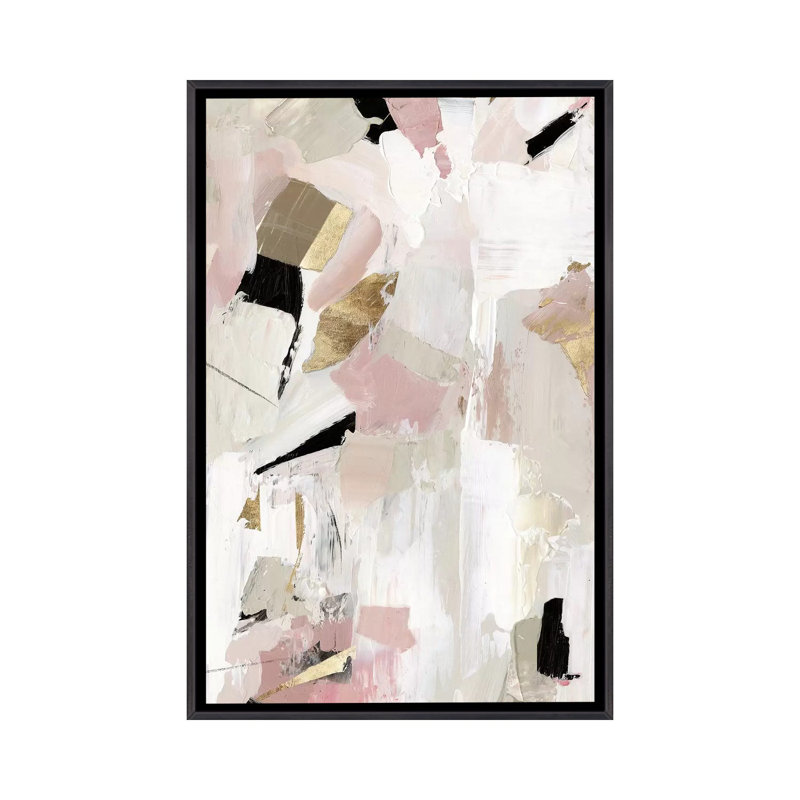 Noir I - reproduction d'art murale - toile encadrée, Noir patiné, Reproduction encadrée sans toile tendue, H 48 po x l 32 po