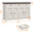 Saskia 4-Door 3-Drawer Sideboard With Farmhouse Design-181564881