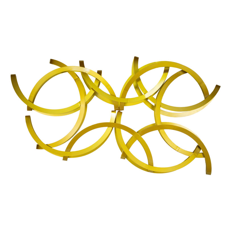 Handmade Glam Abstract Wall Decor on Metal