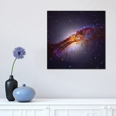 Centaurus "A" (NGC 5128) 1 Piece Wrapped Canvas Wall Art