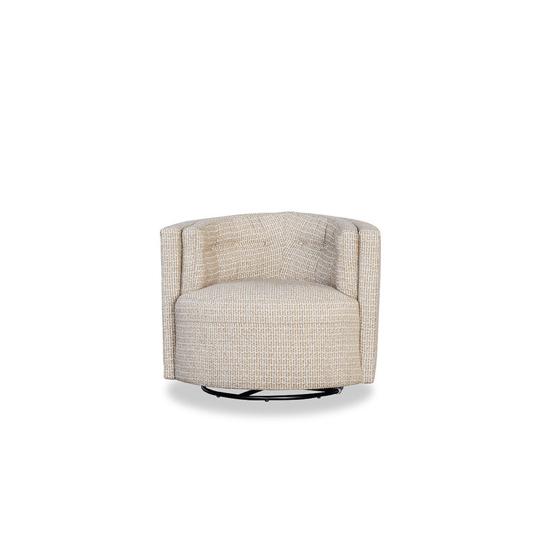 Fauteuil pivotant Mia, Tannerie de Marbella