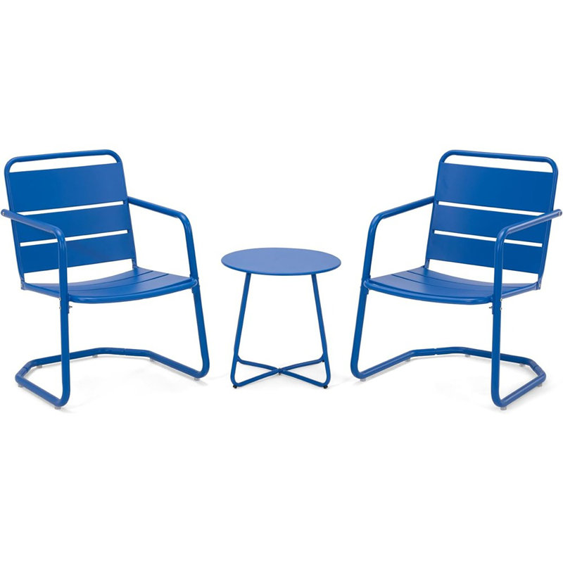 Ensemble de 3 meubles de patio, petit mobilier de patio - 2 ...