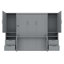 Lit escamotable Murphy avec placard, tiroirs et tablettes
