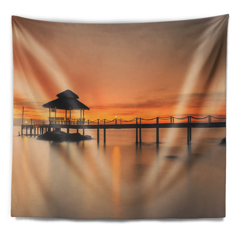 Polyester Tapestry, 50" H x 60" W