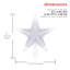 Ornement de Noël clignotant H 13 po avec lumières DEL-522764026