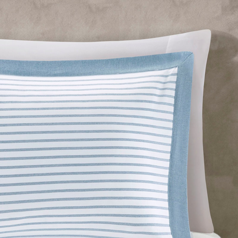 Literie , Bleu, Housse de couette très grand / très grand califo