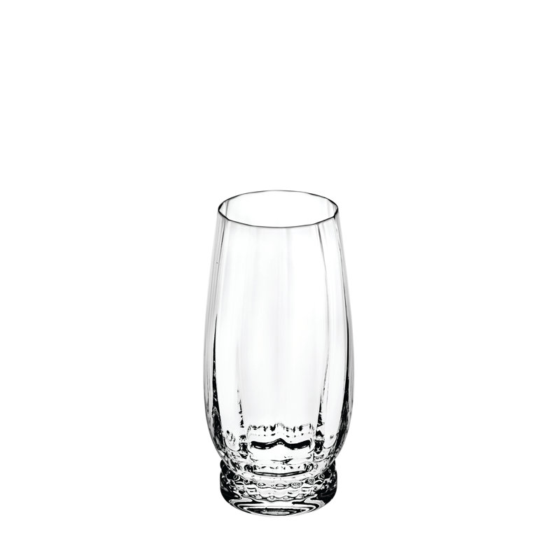Blue Ming 12.11 oz. Handmade Crystal Highball Glass Set