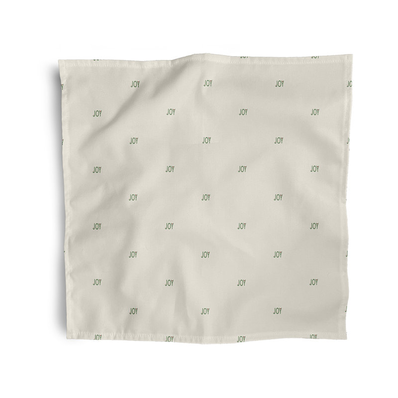 Mirador Polyester Patterned Napkins, Ivory
