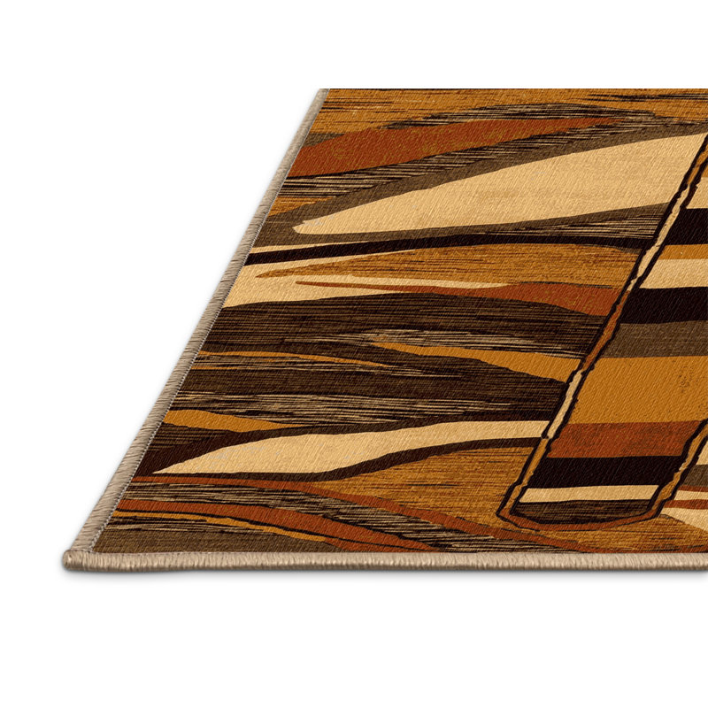  Tapis lavable Didgeridoo, Rectangulaire 2 pi x 3 pi