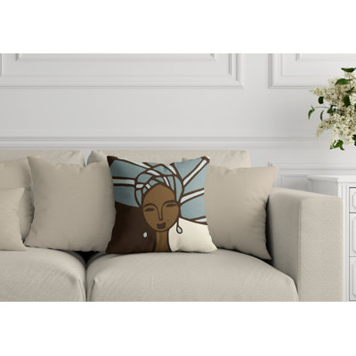 Coussin Abike Tribal Abstract