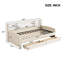 Lit plateforme simple tapissier avec rangement-894670475