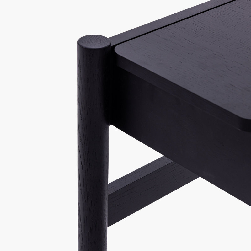 Pala Dressing Table, Black