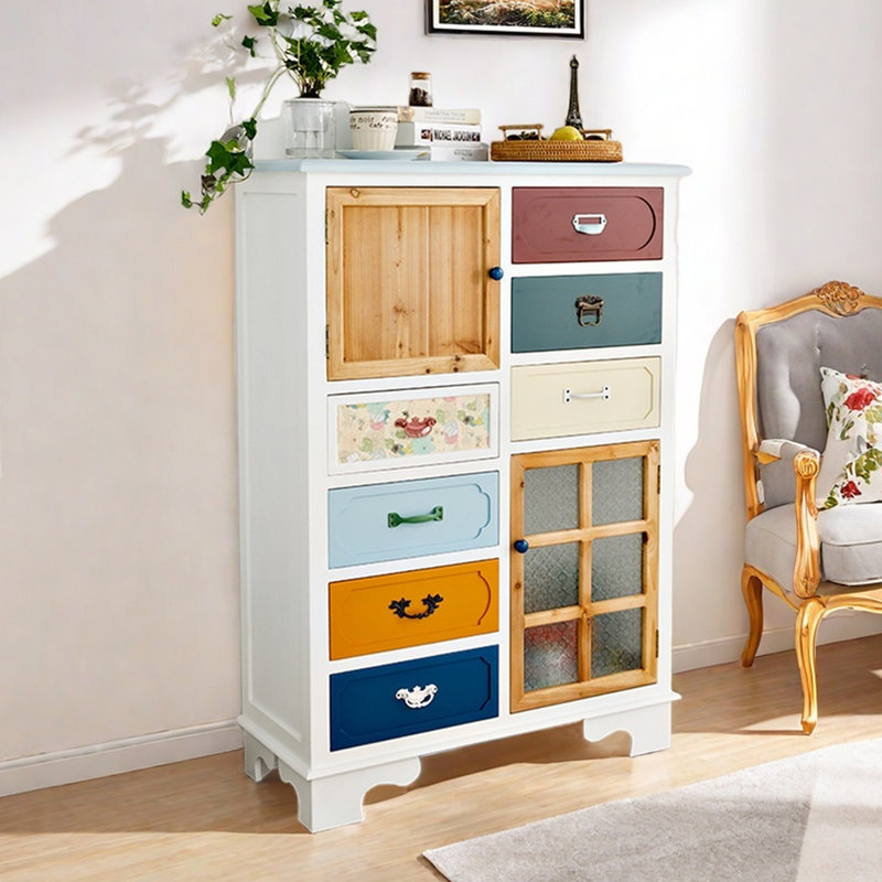 Armoire décorative de style campagne américaine