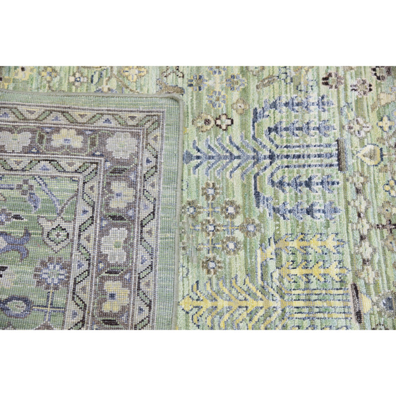 Hand Knotted Oriental Area Rug, Rectangle 9' x 12'