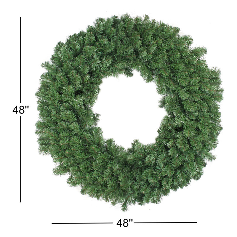 Colorado Pine 48-Inch Unlit Artificial Christmas Wreath