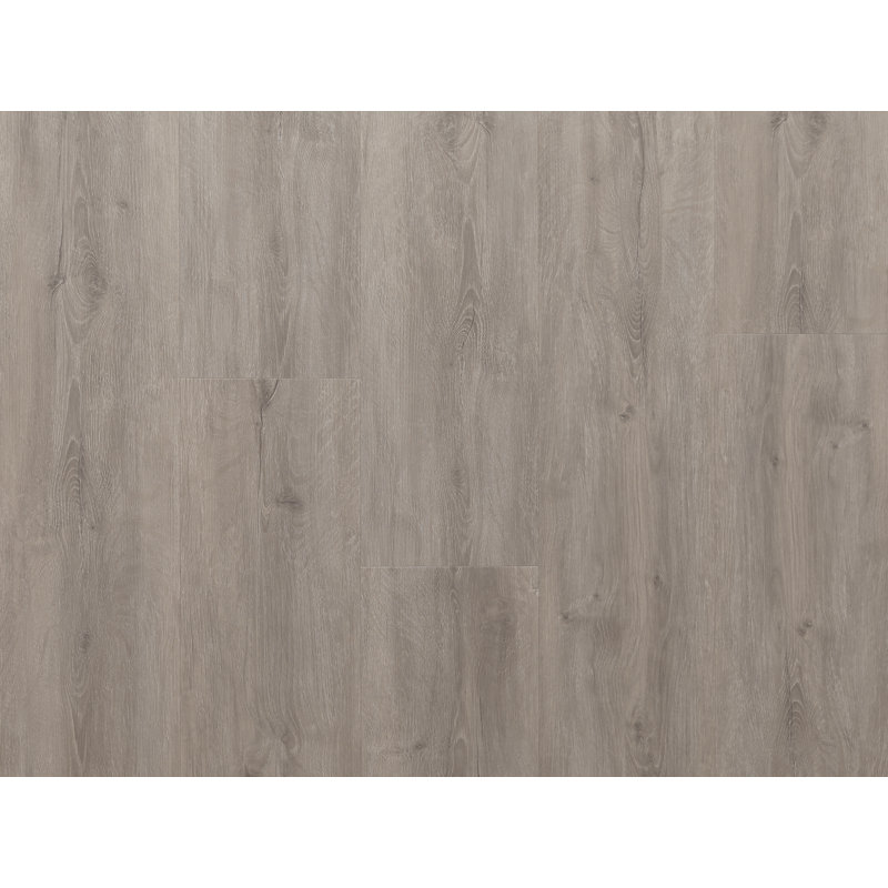 Planche de vinyle de luxe en pierre composite l 8,85 po x L 46 po x 9,5 mm - 800 pieds carrés, Chêne gris