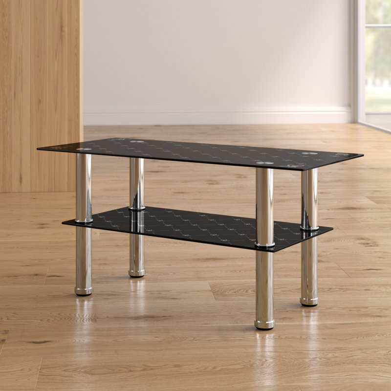 Mccasland Glass Coffee Table