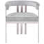 Fauteuil en velours Marcello Kenlea-2141634412