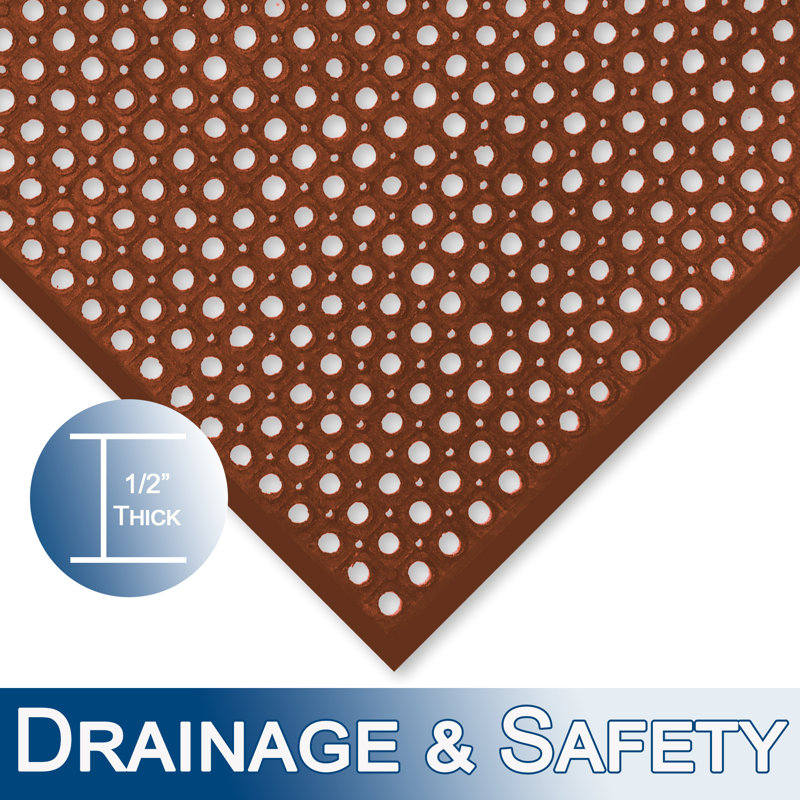 Tapis anti-fatigue Vesely, Rouge