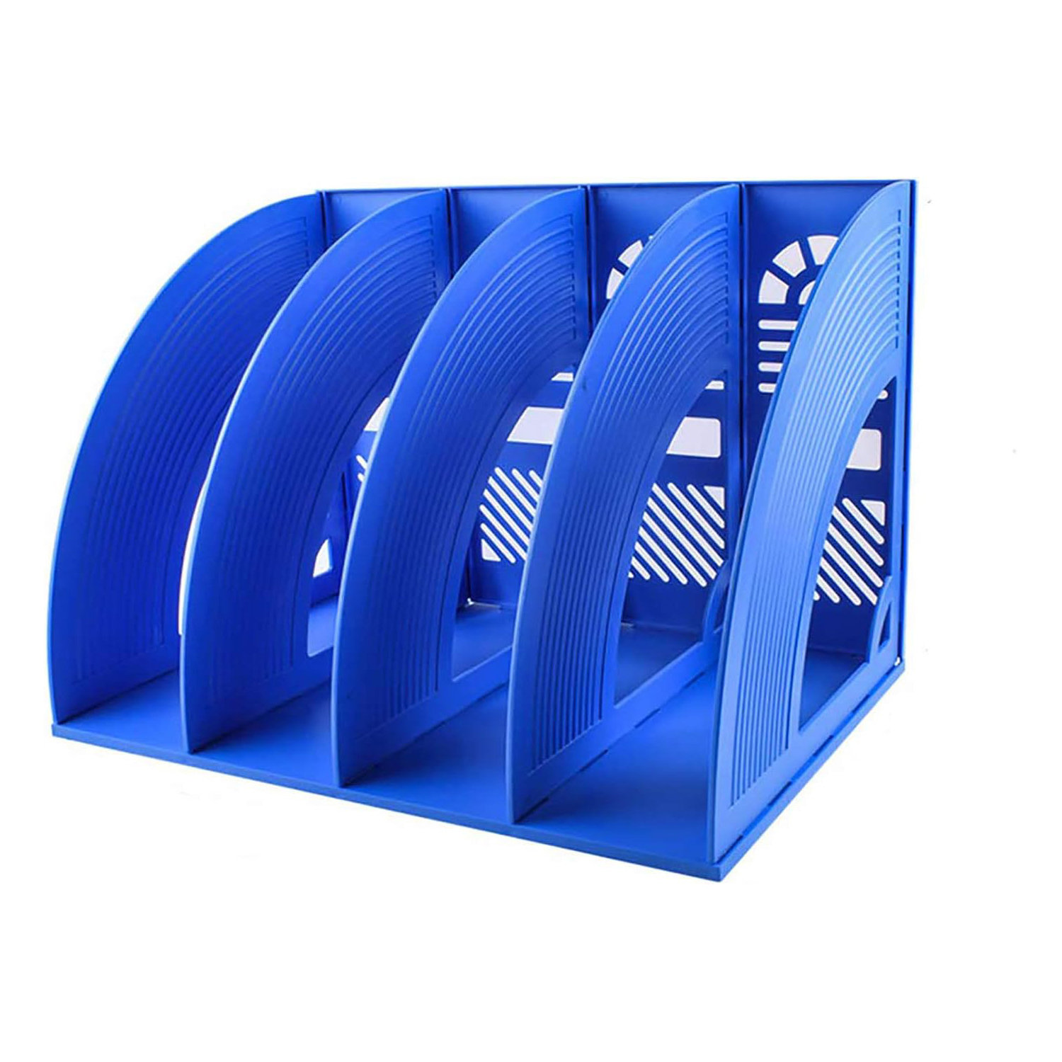 Inbox Zero 4-Section Sturdy Plastic Desk File Organiser | Wayfair.co.uk