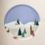 Destination Montagne - Assiette ronde commune 32 cm