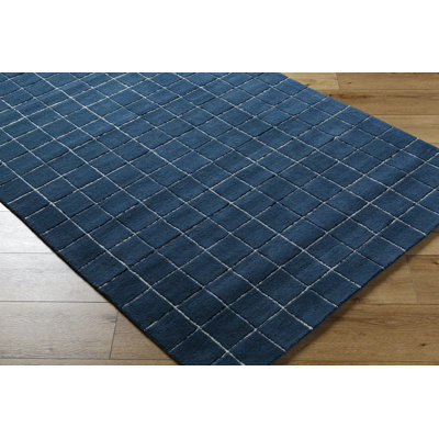 Mallory Blue Hand Tufted Area Rug