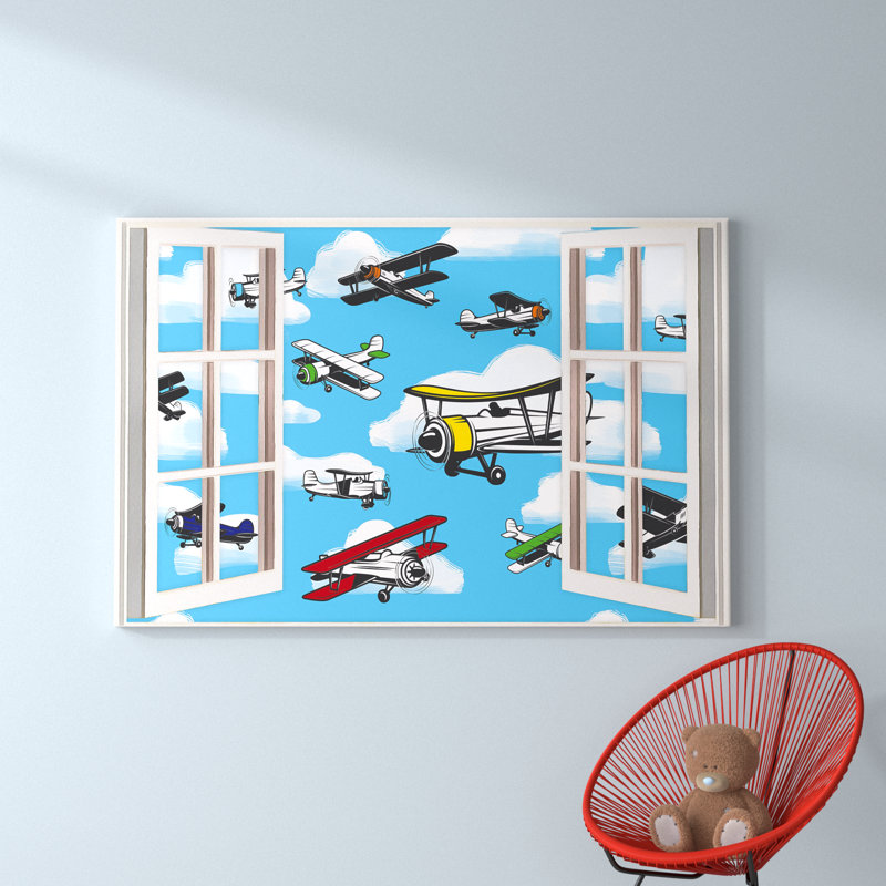 Art sur toile Laleia Planes, H 32 po x l 48 po x P 1,25 po