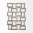 Lelouch 2 Piece Square Floating Shelf