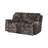 Bruni Brown Console Reclining Loveseat