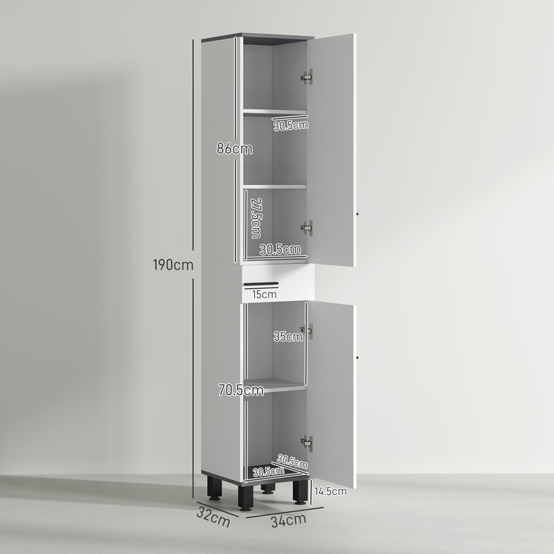 Freestanding Linen Cabinet