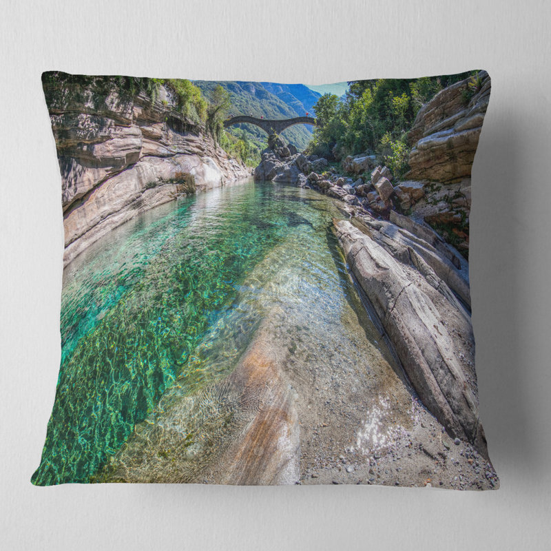 Housse de coussin Schaer, 16 po x 1 po, Coussin décoratif