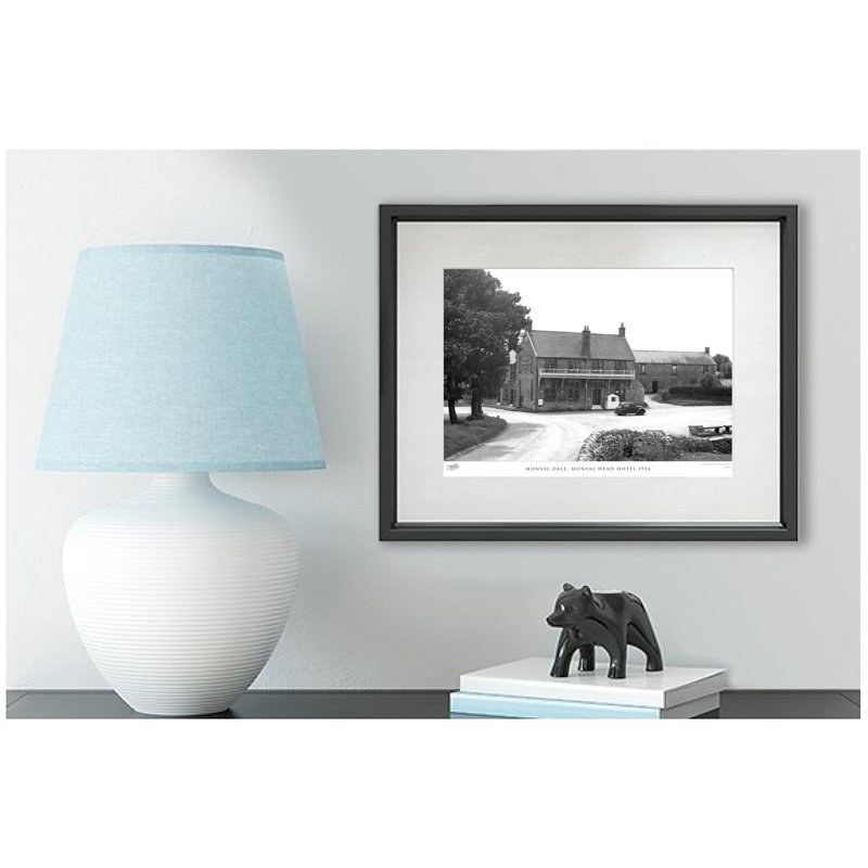 Monsal Dale, Monsal Head Hotel 1954 - Single Picture Frame Print, 45cm H x 60cm W x 2.3cm D